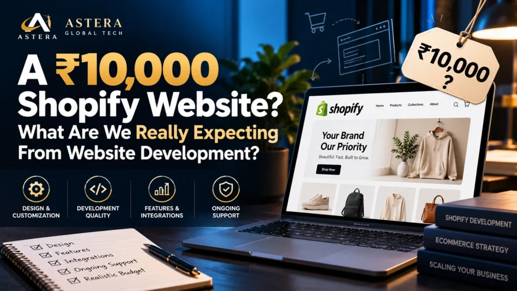 A ₹10,000 Shopify Website? What Are We Really Expecting From Website Development?